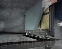 Напольный люк Стелс-У 1000х1100п уголок утепленный схемы