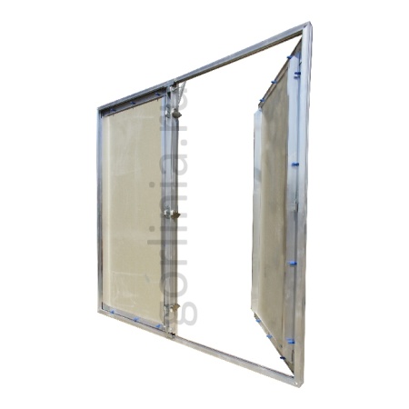 Люк под покраску Гиппократ 1200п*1200 двухдверный стеновой стеновой