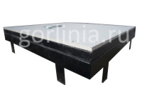 Люк напольный Стелс-КУ 1000*1000 короб утепленная серия