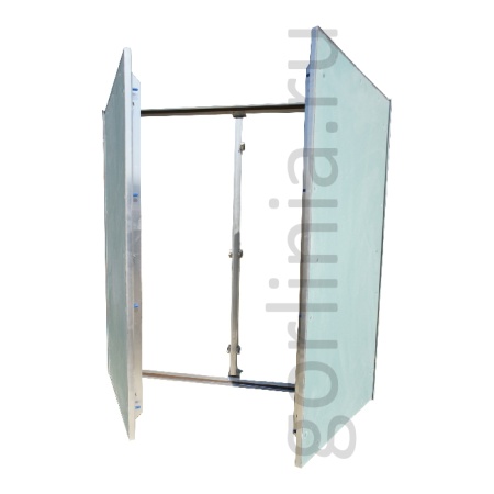 Люк под покраску Гиппократ 600п*1200 двухдверный стеновой стеновой